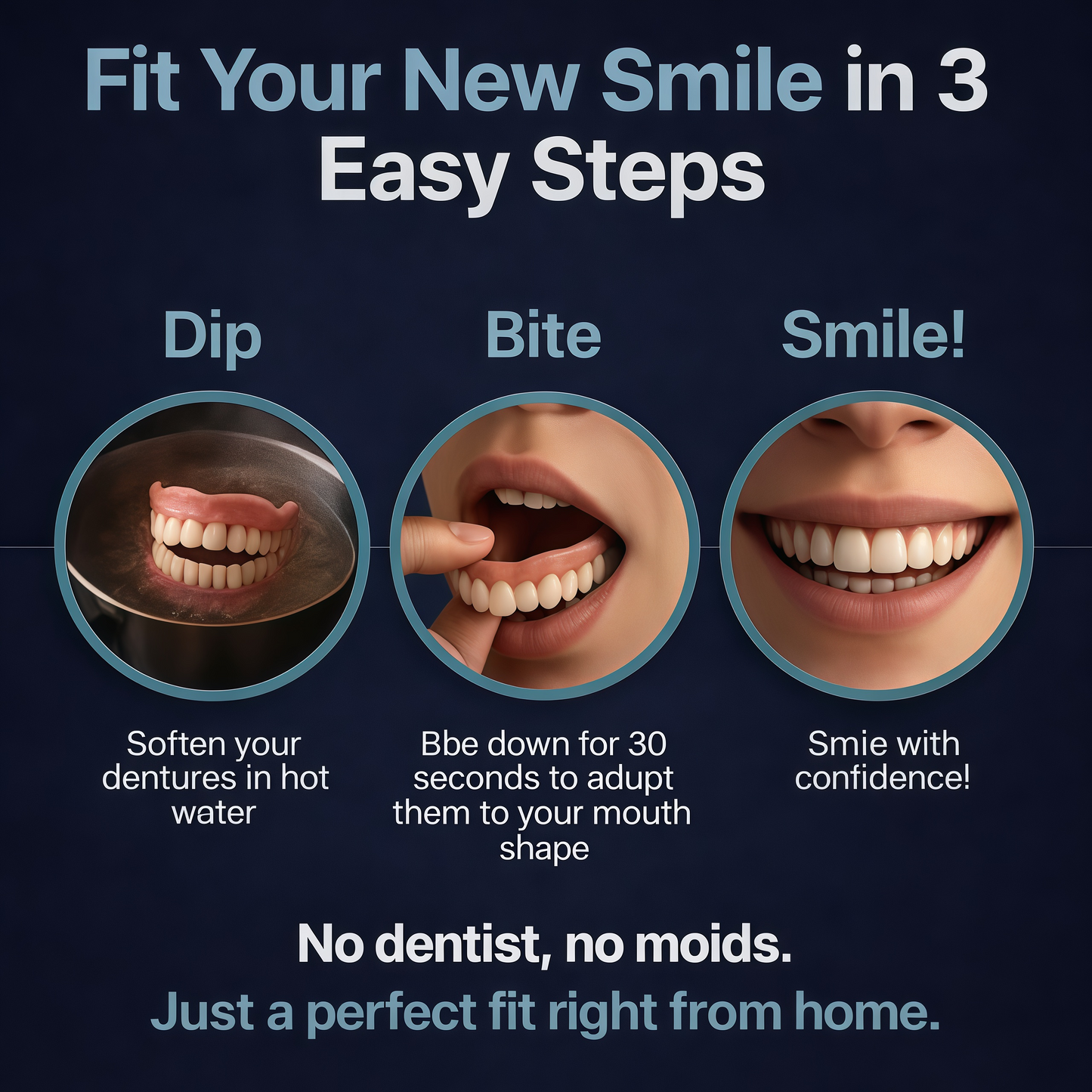 Newly upgraded second-generation Yagoo™ complete dentures